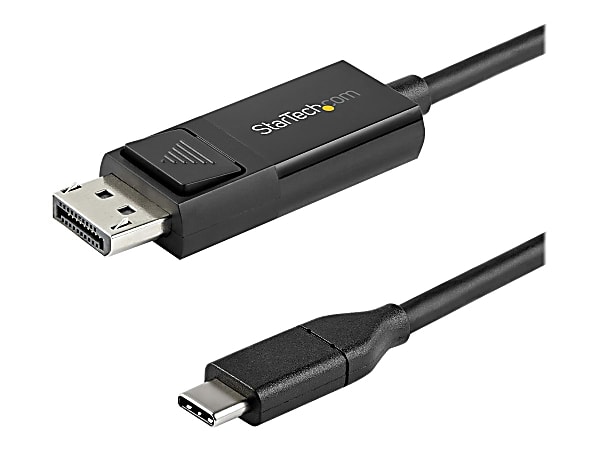 StarTech.com USB C To DisplayPort 1.2 Cable, 3'