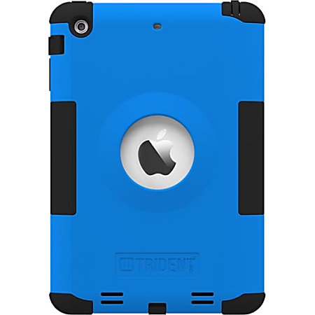 Trident Kraken A.M.S. Series Standard - Protective cover for tablet - silicone, hardened bio-enchanced polycarbonate - blue - for Apple iPad mini 2