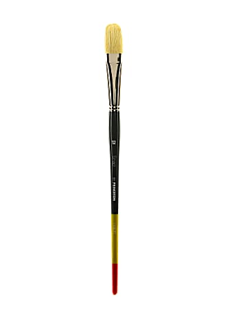 Princeton Snap Paint Brush, Size 12, Filbert, Bristle, Multicolor