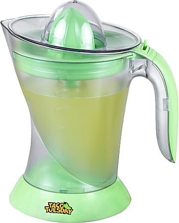 Taco Tuesday Electric Lime Juicer & Margarita Kit, Green