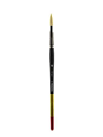 Princeton Snap Paint Brush, Size 12, Round, Bristle, Multicolor
