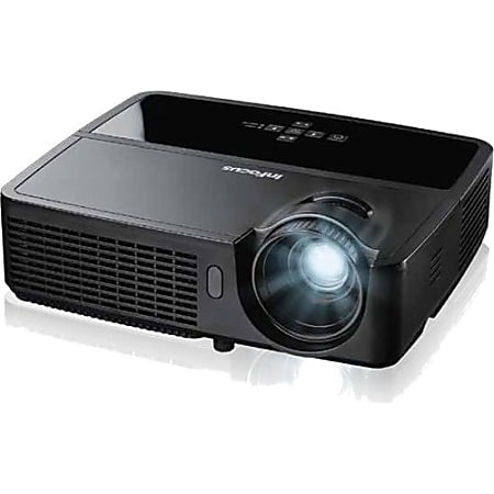 InFocus IN122a 3D Ready DLP Projector - 4:3 - 800 x 600 - 576p - 3500 Hour Normal Mode - 5000 Hour Economy Mode - SVGA - 15,000:1 - 3500 lm - HDMI - USB - VGA In - 1 Year Warranty