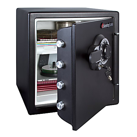 SentrySafe Fire Safe Combination Safe 1.23 Cu Ft Office Depot
