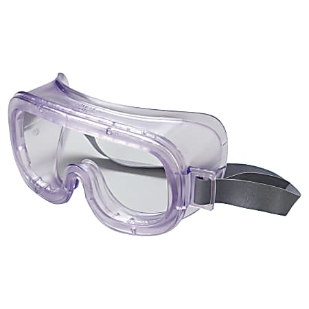 Classic Goggles, Clear Frame, Clear Lens, Uvextreme Antifog, Face Foam
