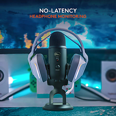 Blue yeti headphones shop