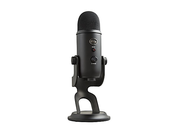 Blue Microphones Yeti USB Microphone Blackout - Office Depot