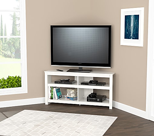 Corner tv on sale stand 60 tv