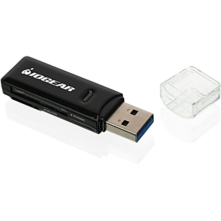 IOGEAR Compact USB 3.0 SDXC/MicroSDXC Card Reader/Writer -