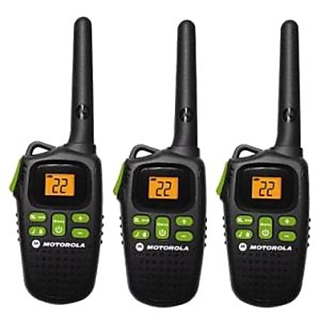 Motorola® Talkabout MD200TPR 2-Way Radios, Pack Of 3
