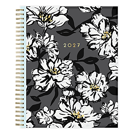 2027 Blue Sky Baccara Dark Monthly Planning Calendar, 8x10, 0%, Dark CYO, Jan–Dec, RY27