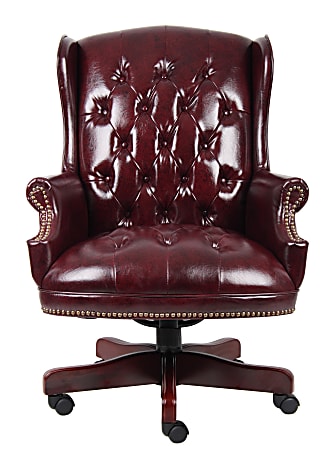 Maroon desk chair hot sale