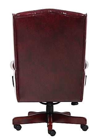 Boss Office Products Traditional Ergonomic High Back Chair 44 H