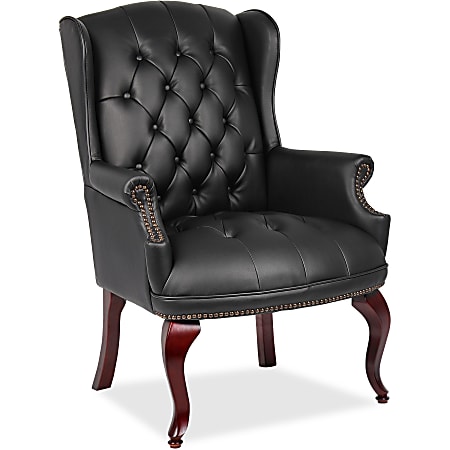 Black wingback chair 2025