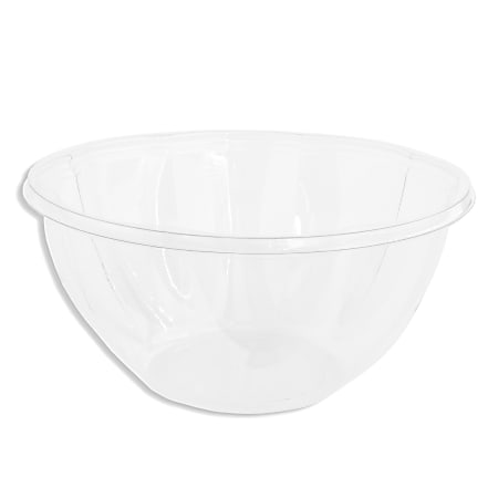 StalkMarket® Compostable Bowls, Salad, 32 Oz, Clear, Pack Of 300 Bowls