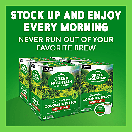 Green Mountain Coffee Roasters Single Serve Coffee K Cup Pods