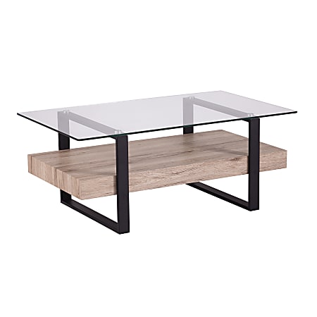 SEI Granstead Farmhouse Cocktail Table 17 H x 41 12 W x 23 34 D