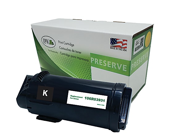 IPW Preserve Brand Remanufactured Extra High-Yield Black Toner Cartridge Replacement For Xerox® 106R03931, 106R03931-R-O