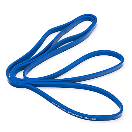 Black Mountain Products Strength Loop Resistance Band, 1/2" Thick, Blue