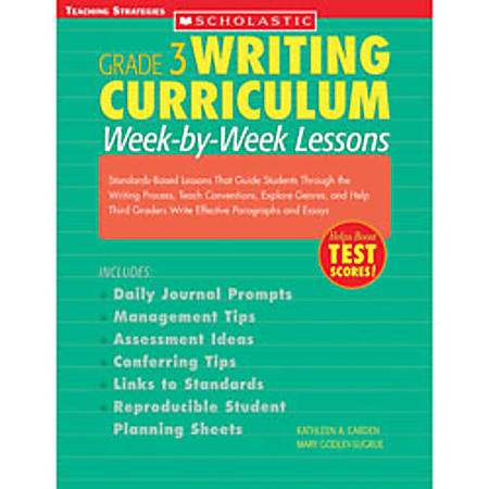 Scholastic Writing Curriculum: Week By Week Lessons — Grade 3