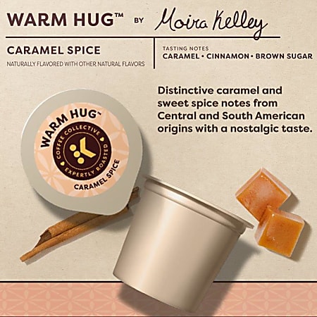 Keurig Coffee Collective Warm Hug Caramel Spice Single Serve K Cup Pods ...