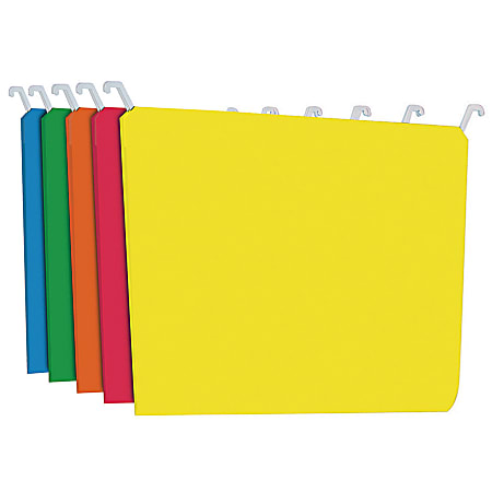 Find It® Tab-View Hanging File Folders, Legal Size, 70% Recycled, Assorted Colors, Pack Of 20