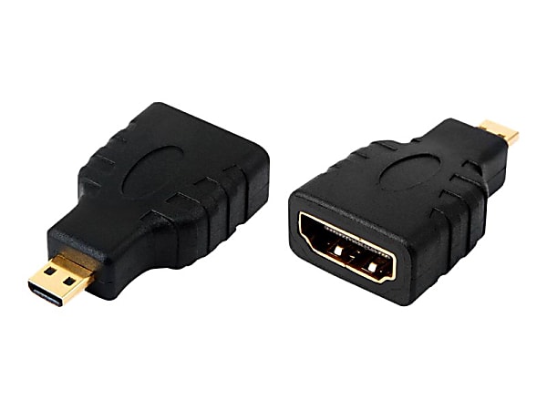 4XEM - HDMI adapter - HDMI female to 19 pin micro HDMI Type D male