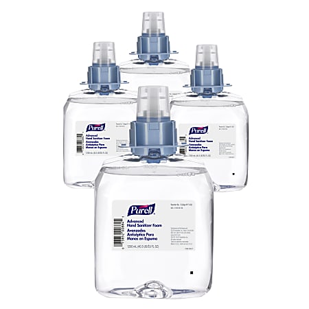 Purell® Advanced Hand Sanitizer Foam Refills, 40.57 Oz,