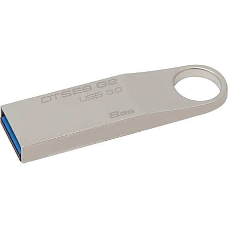 Kingston DataTraveler SE9 G2 USB 3.0 Flash Drive, 8GB