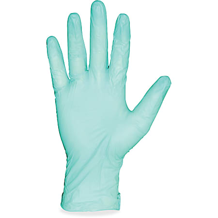 ProGuard Aloe Coated Vinyl General Purpose Gloves - Large Size - Unisex - Vinyl - Green