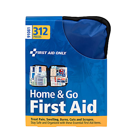 First Aid Only 312 Piece All Purpose Essentials Soft Sided First