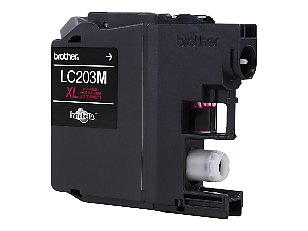 Remanufactured Magenta High-Yield Ink, Replacement for LC203M, 550 Page-Yield, Ships in 1-3 Business Days Remanufactured Magenta High-Yield Ink, Replacement for LC203M, 550 Page-Yield, Ships in 1-3 Business Days