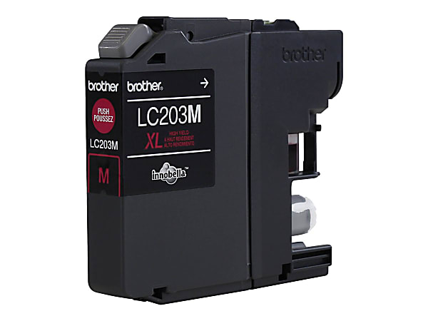 Remanufactured Magenta High-Yield Ink, Replacement for LC203M, 550 Page-Yield, Ships in 1-3 Business Days Remanufactured Magenta High-Yield Ink, Replacement for LC203M, 550 Page-Yield, Ships in 1-3 Business Days
