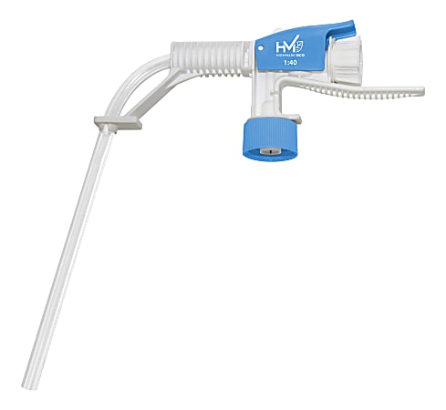 Highmark® ECO Dilution Gun, 1:40, 4”H x 1-1/2”W x 14”D, Blue/White