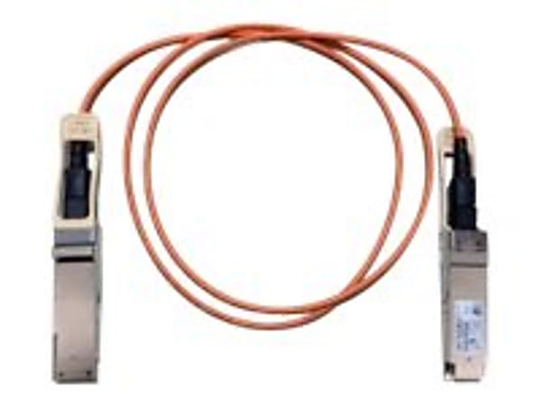 Cisco 40GBase-AOC QSFP Direct-Attach Active Optical Cable, 1-meter - 3.28 ft Fiber Optic Network Cable  - QSFPH40GAOC1M