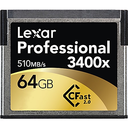 Cfast hot sale card 64gb