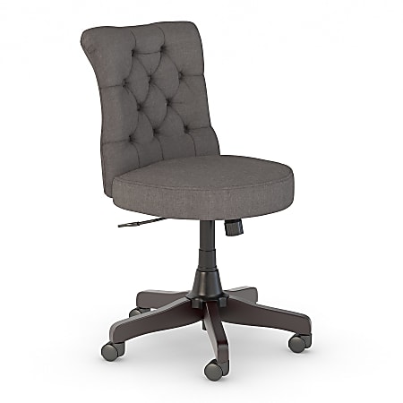 Bush Business Furniture Arden Lane Mid-Back Tufted Office Chair, Dark Gray, Standard Delivery
