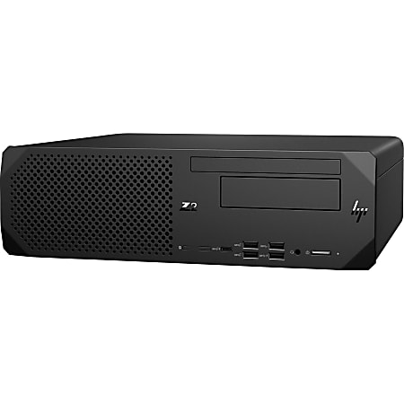 HP Z2 G5 Workstation - 1 x Intel Core i7 (8 Core) i7-10700 10th Gen 2.90 GHz - 32 GB DDR4 SDRAM RAM - 512 GB SSD - Small Form Factor - Black - Windows 10 Pro 64-bit - NVIDIA Quadro RTX 3000 6 GB Graphics - 0, 1 RAID Levels   - vPro Technology
