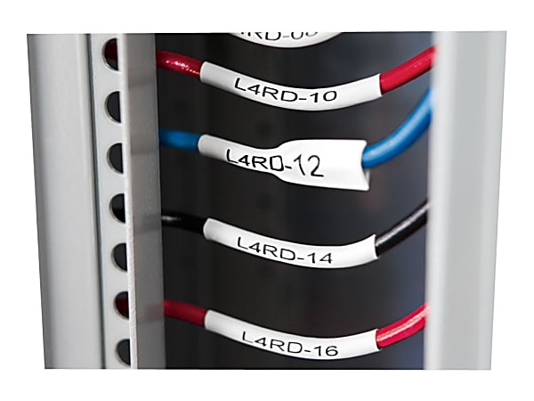 DYMO® Black on Gray Color Coded Labels, 3F5729C50