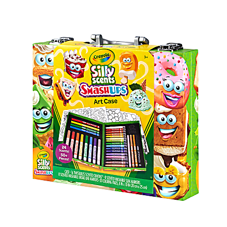 Crayola® Silly Scents Mini Inspiration Art Case Coloring Set, Pack Of 52
