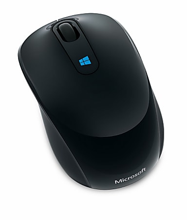 Microsoft® Sculpt Wireless Mobile Mouse, Black