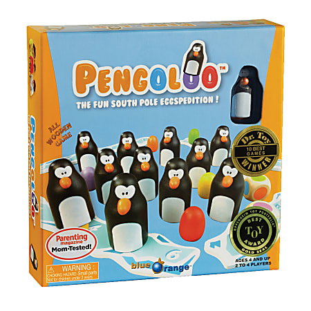 Blue Orange Games Pengoloo Memory Color Recognition Game, Pre-K To Grade 3