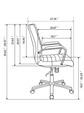 Realspace winsley manager chair manual clearance
