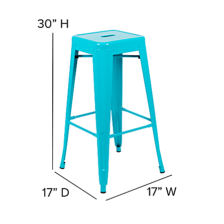 Teal bar stools hotsell set of 4