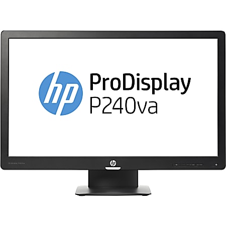 HP ProDisplay 23.8" Widescreen HD LCD LED Monitor, P240va