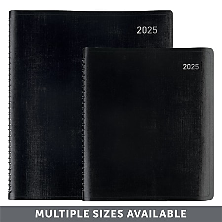 2025-2026 Monthly Planner, 9x11 Inches - Jan 2025 To Dec 2026, Spiral Bound With Tabs, Pockets & Yearly Overview