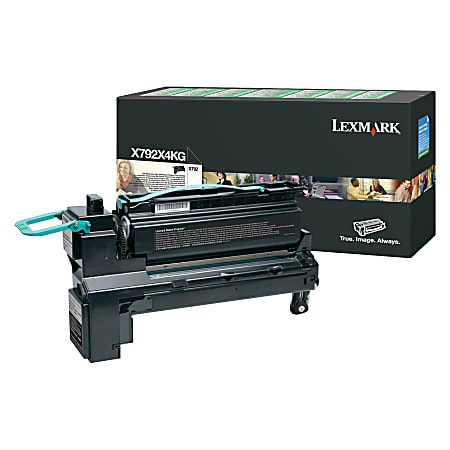 Lexmark™ X792X4KG Extra-High-Yield Return Program Black Toner Cartridge