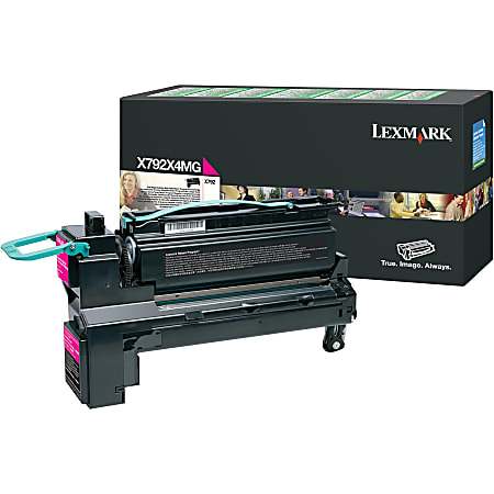 Lexmark™ X792X4MG Magenta Extra-High Yield Return Program Toner Cartridge