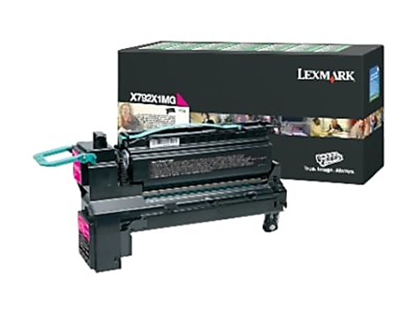 Lexmark™ X792X4MG Magenta Extra-High Yield Return Program Toner Cartridge