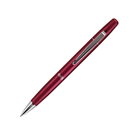 Pilot® FriXion Ball LX Erasable Gel Pen, Fine Point, 0.7 mm, Red Barrel, Blue Ink