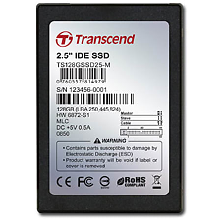 Transcend 128 GB 2.5" Internal Solid State Drive